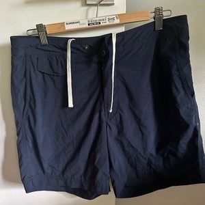 J. Crew Men’s Tab Swim Short. Size 30. Navy.